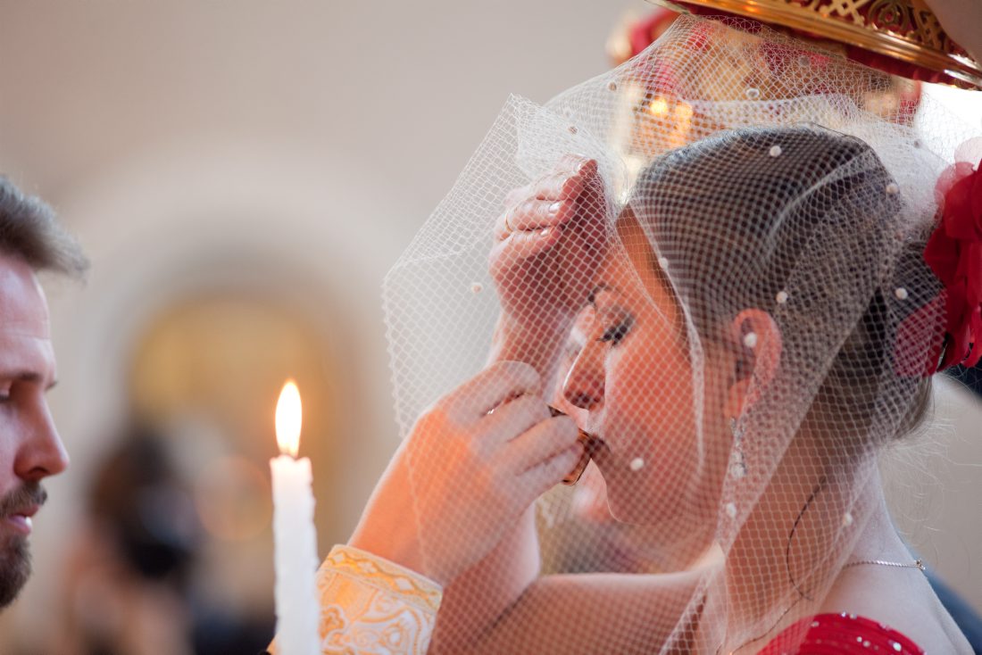 Hochzeit in der russisch-orthodoxen Kirche