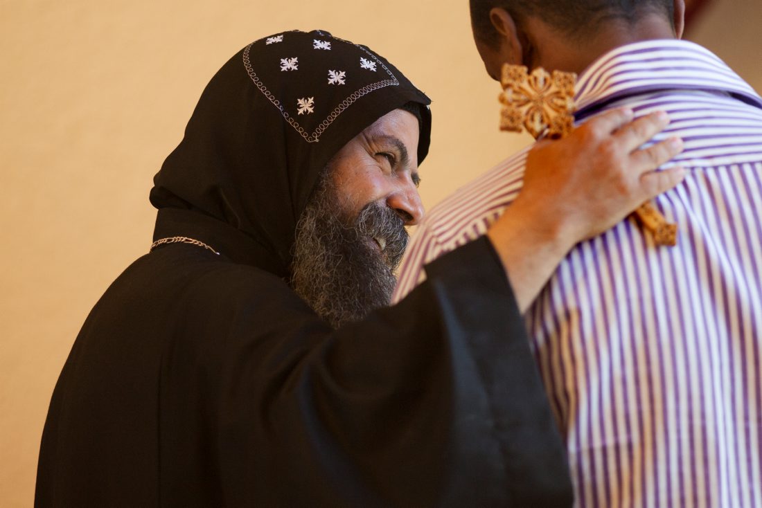 Der Pfarrer der koptischen Gemeinde